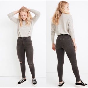 Madewell Curvy High Rise Skinny Jeans